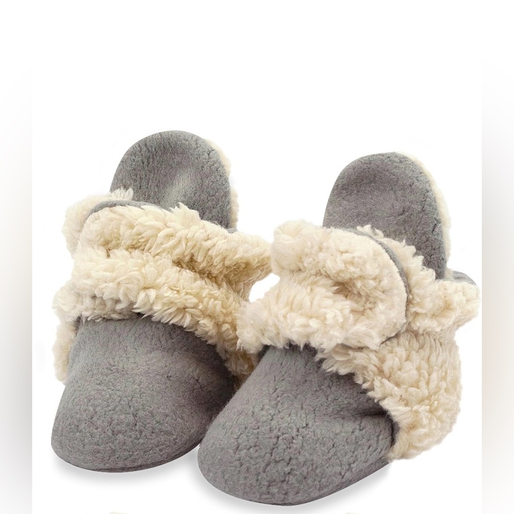 BOGO Zutano - Faux Sherpa Lined Booties, 3 months
